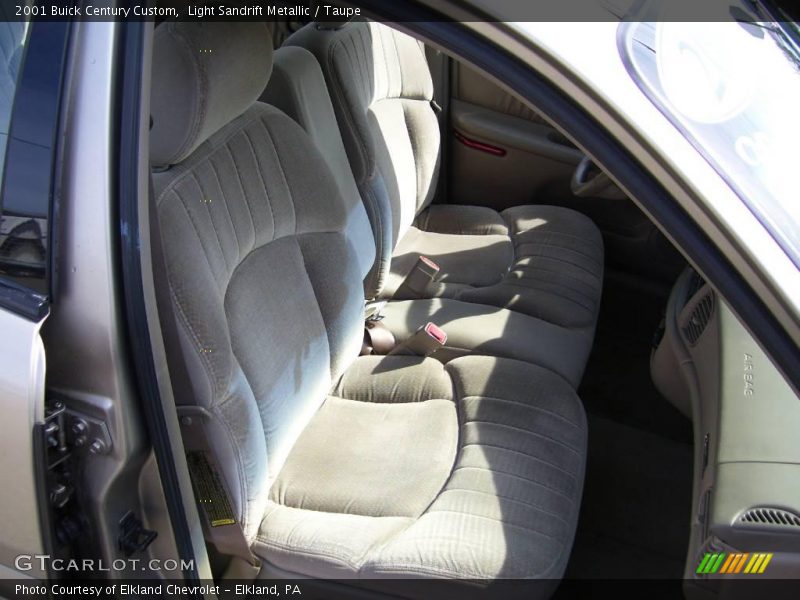 Light Sandrift Metallic / Taupe 2001 Buick Century Custom