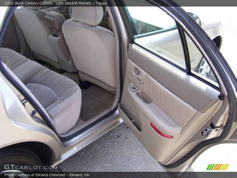 Light Sandrift Metallic / Taupe 2001 Buick Century Custom