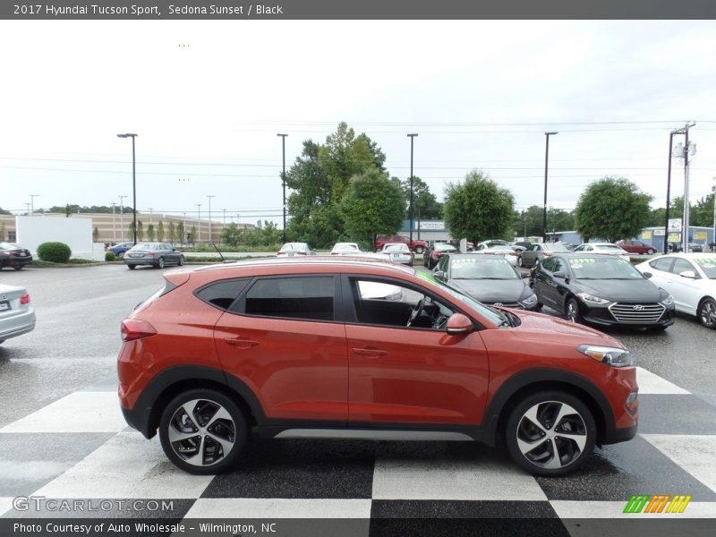 Sedona Sunset / Black 2017 Hyundai Tucson Sport