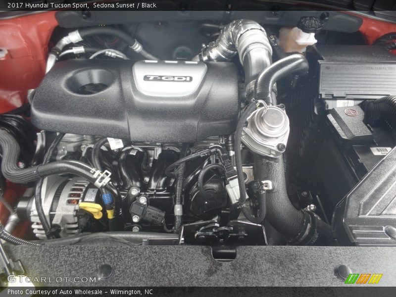 Sedona Sunset / Black 2017 Hyundai Tucson Sport