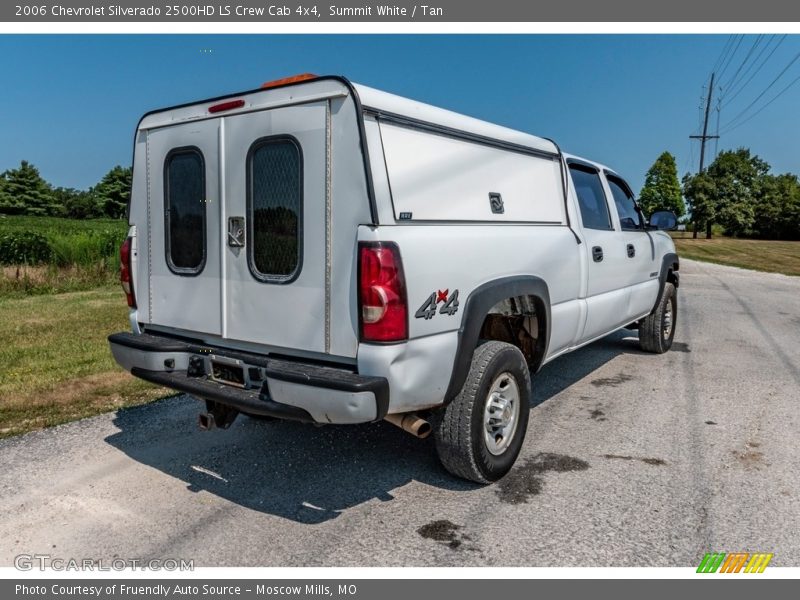 Summit White / Tan 2006 Chevrolet Silverado 2500HD LS Crew Cab 4x4