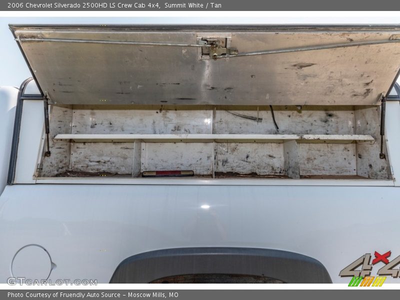Summit White / Tan 2006 Chevrolet Silverado 2500HD LS Crew Cab 4x4