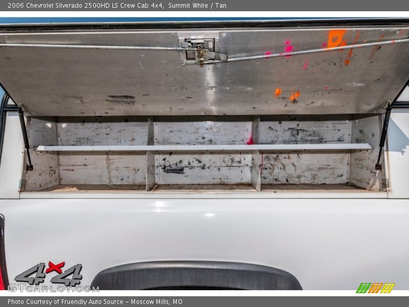 Summit White / Tan 2006 Chevrolet Silverado 2500HD LS Crew Cab 4x4