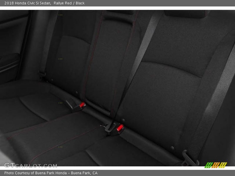 Rallye Red / Black 2018 Honda Civic Si Sedan