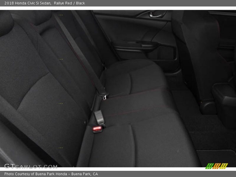 Rallye Red / Black 2018 Honda Civic Si Sedan