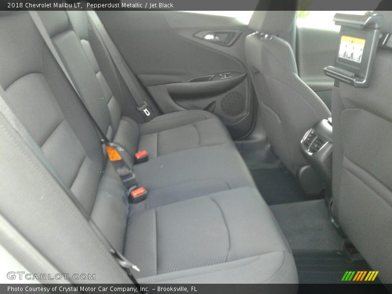 Pepperdust Metallic / Jet Black 2018 Chevrolet Malibu LT