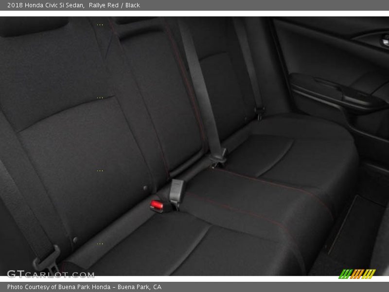 Rallye Red / Black 2018 Honda Civic Si Sedan