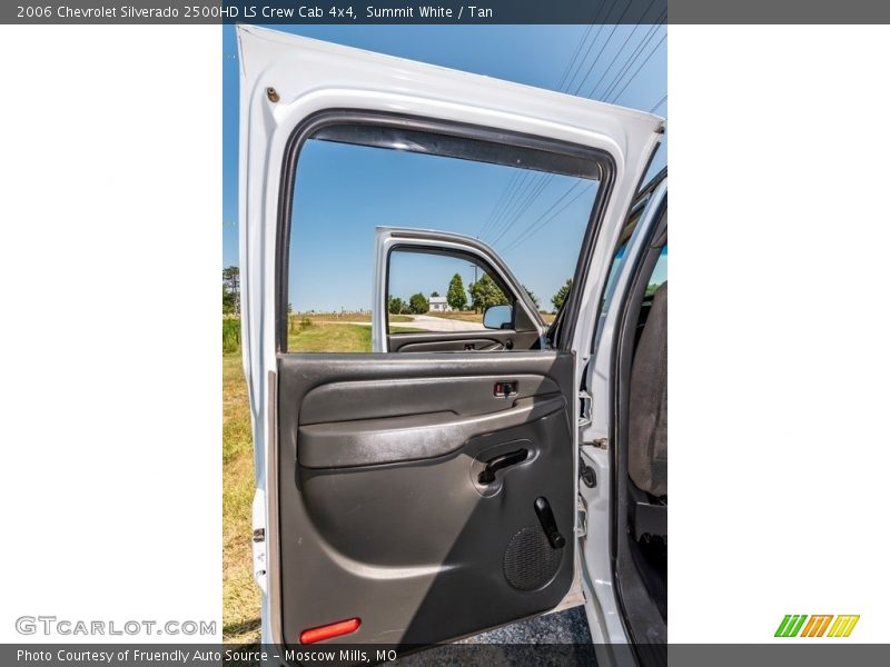 Summit White / Tan 2006 Chevrolet Silverado 2500HD LS Crew Cab 4x4