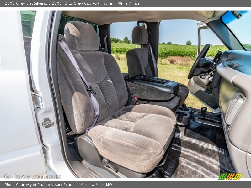 Summit White / Tan 2006 Chevrolet Silverado 2500HD LS Crew Cab 4x4