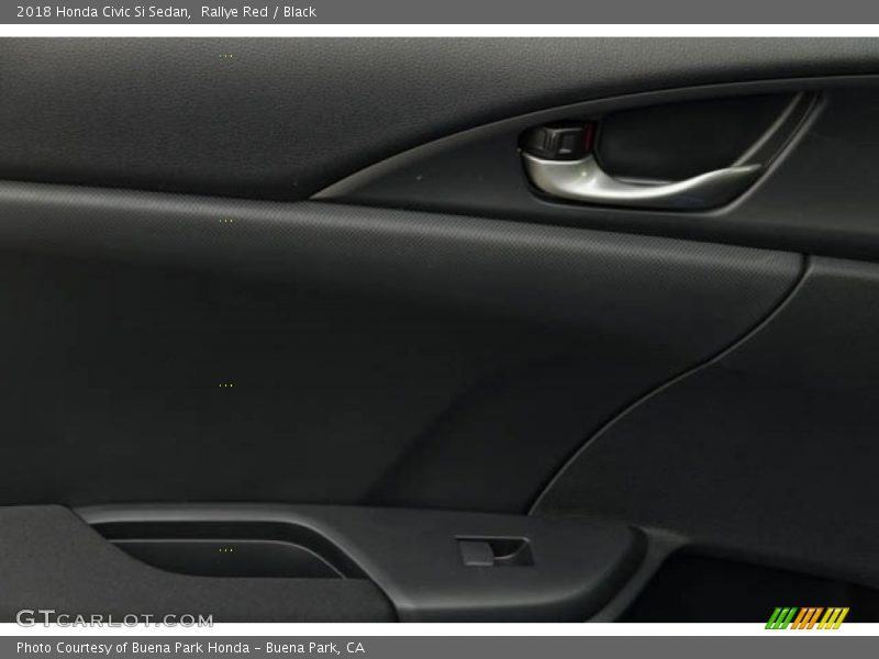 Rallye Red / Black 2018 Honda Civic Si Sedan