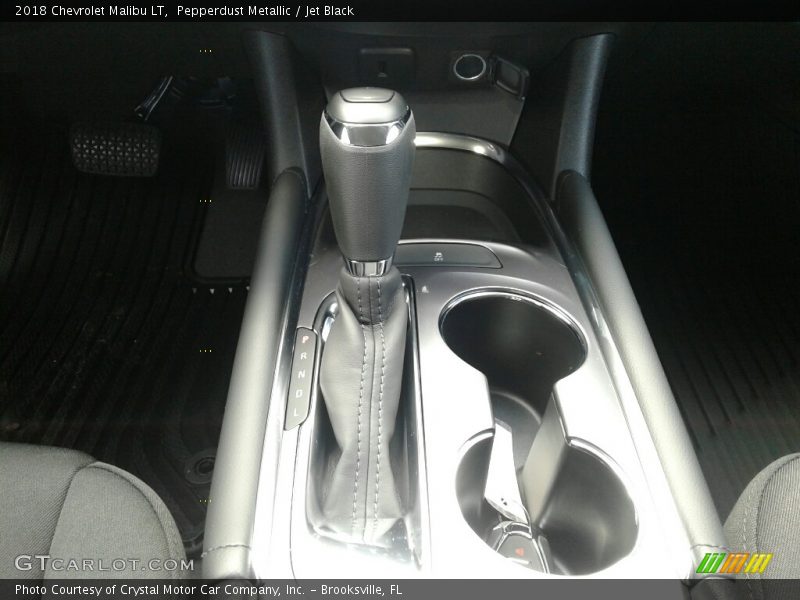 Pepperdust Metallic / Jet Black 2018 Chevrolet Malibu LT