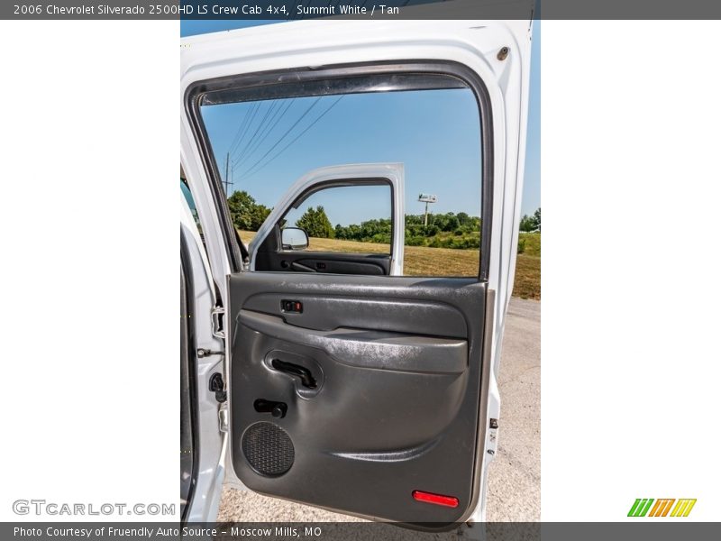 Summit White / Tan 2006 Chevrolet Silverado 2500HD LS Crew Cab 4x4