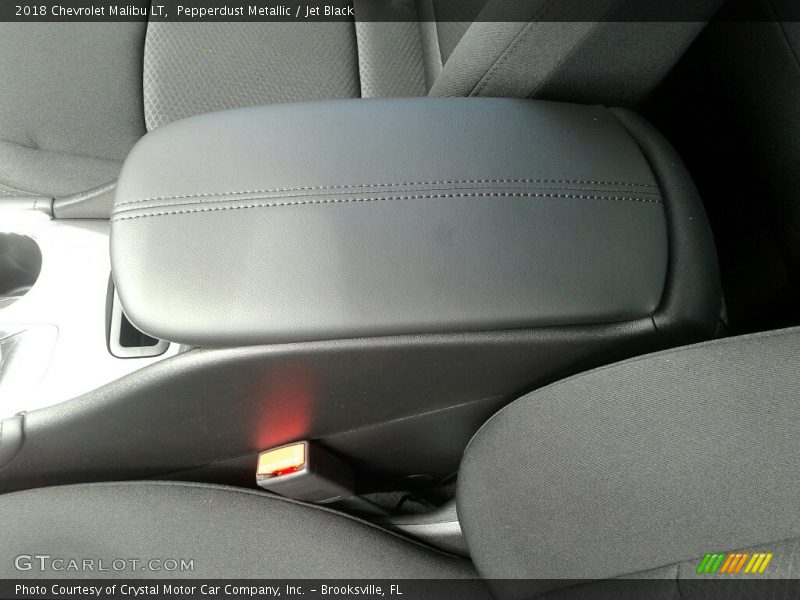 Pepperdust Metallic / Jet Black 2018 Chevrolet Malibu LT