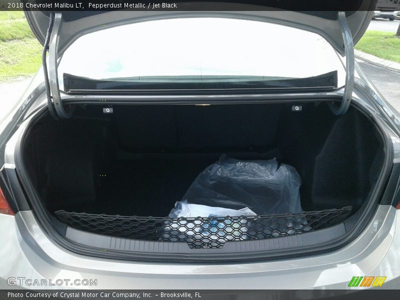 Pepperdust Metallic / Jet Black 2018 Chevrolet Malibu LT