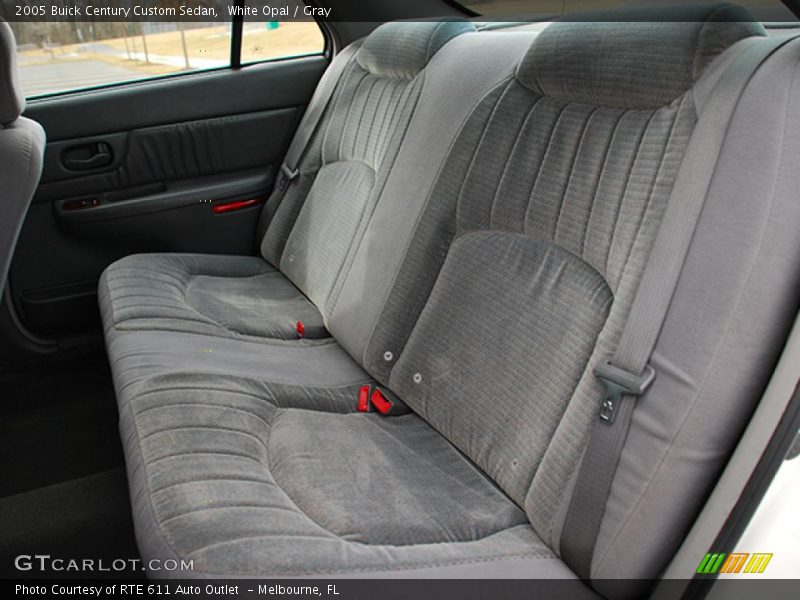 White Opal / Gray 2005 Buick Century Custom Sedan