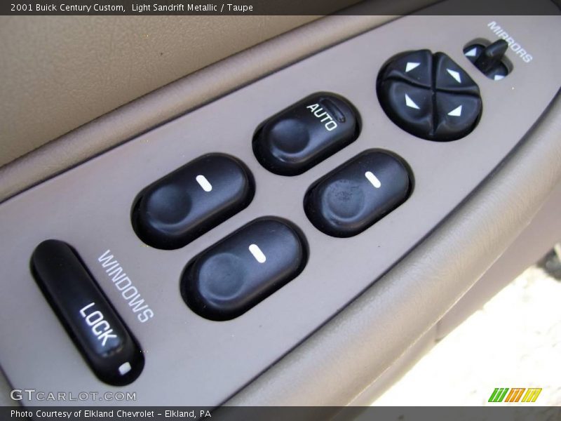 Light Sandrift Metallic / Taupe 2001 Buick Century Custom