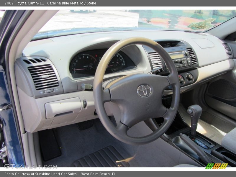 Catalina Blue Metallic / Stone 2002 Toyota Camry LE