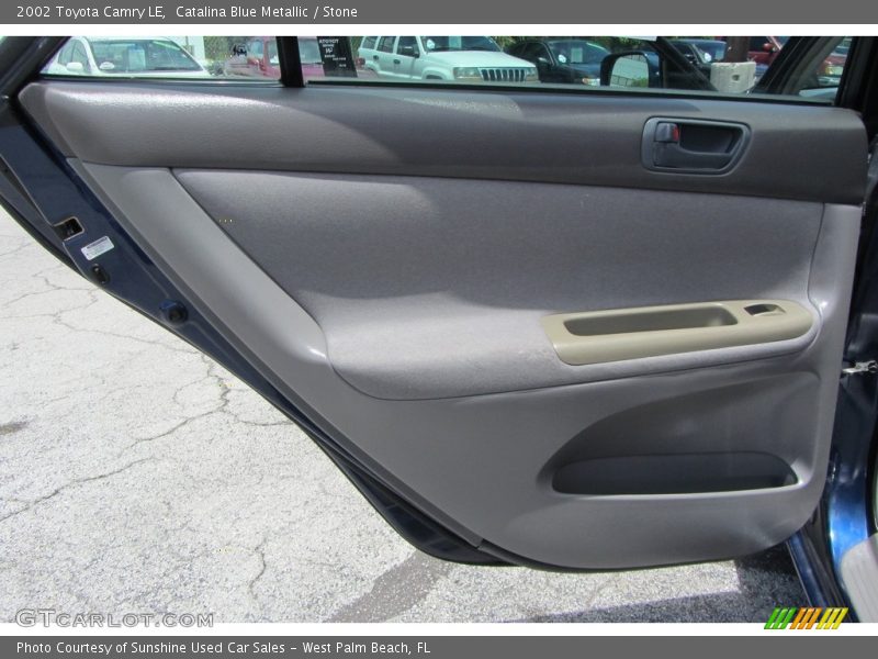 Catalina Blue Metallic / Stone 2002 Toyota Camry LE