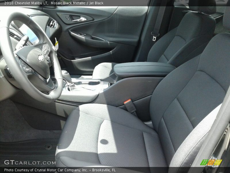 Mosaic Black Metallic / Jet Black 2018 Chevrolet Malibu LT
