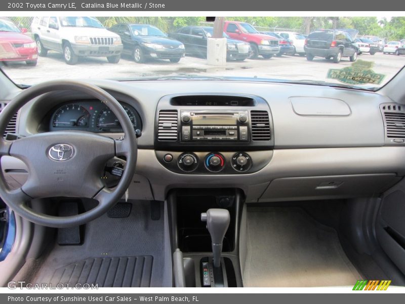 Catalina Blue Metallic / Stone 2002 Toyota Camry LE