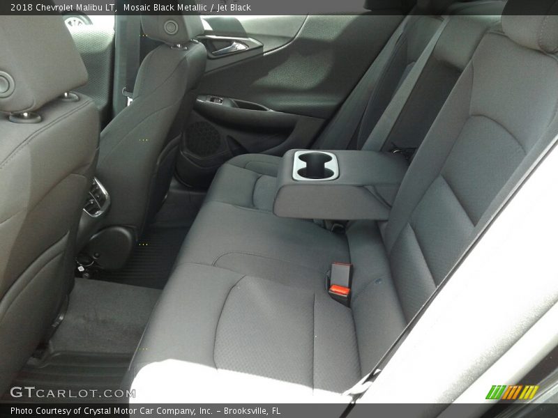 Mosaic Black Metallic / Jet Black 2018 Chevrolet Malibu LT