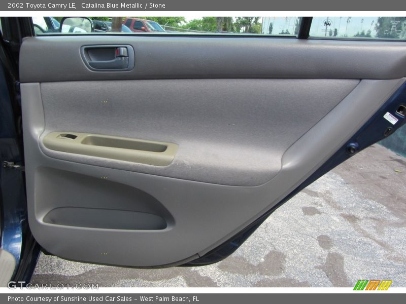 Catalina Blue Metallic / Stone 2002 Toyota Camry LE