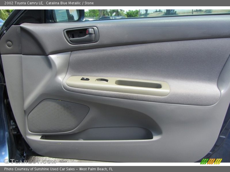Catalina Blue Metallic / Stone 2002 Toyota Camry LE