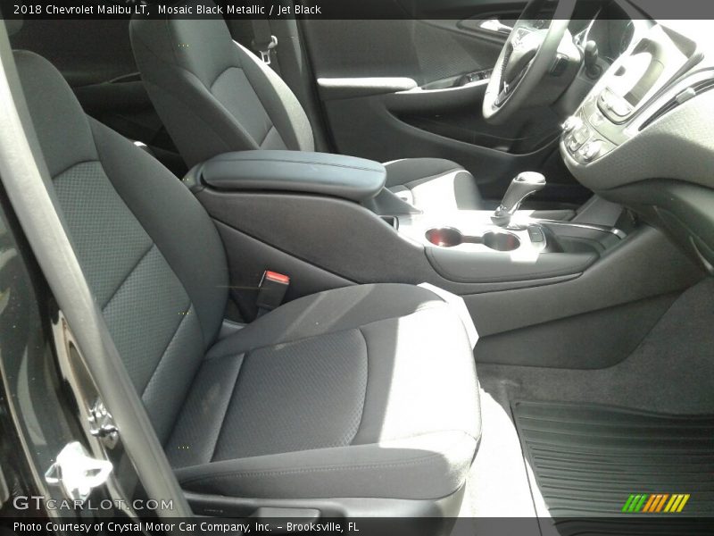 Mosaic Black Metallic / Jet Black 2018 Chevrolet Malibu LT