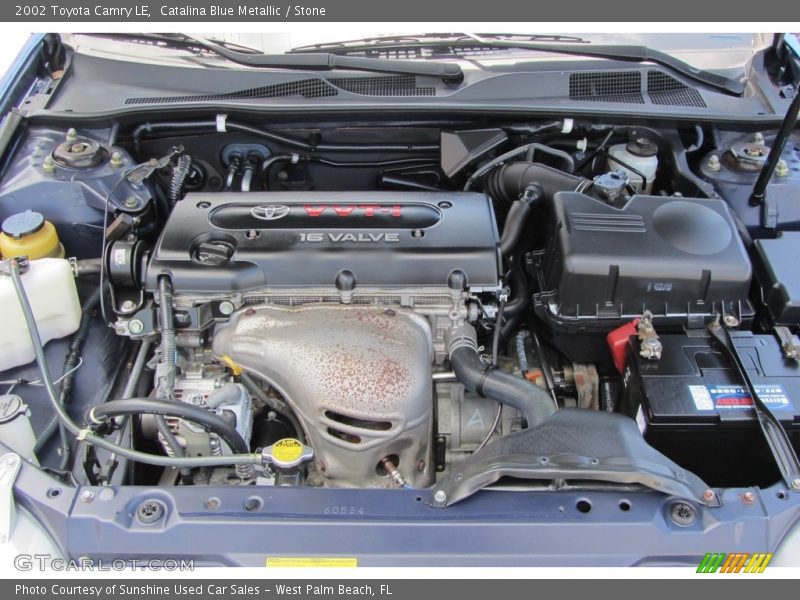 Catalina Blue Metallic / Stone 2002 Toyota Camry LE