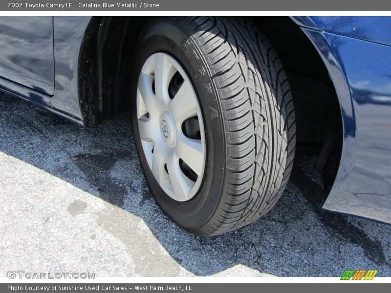 Catalina Blue Metallic / Stone 2002 Toyota Camry LE