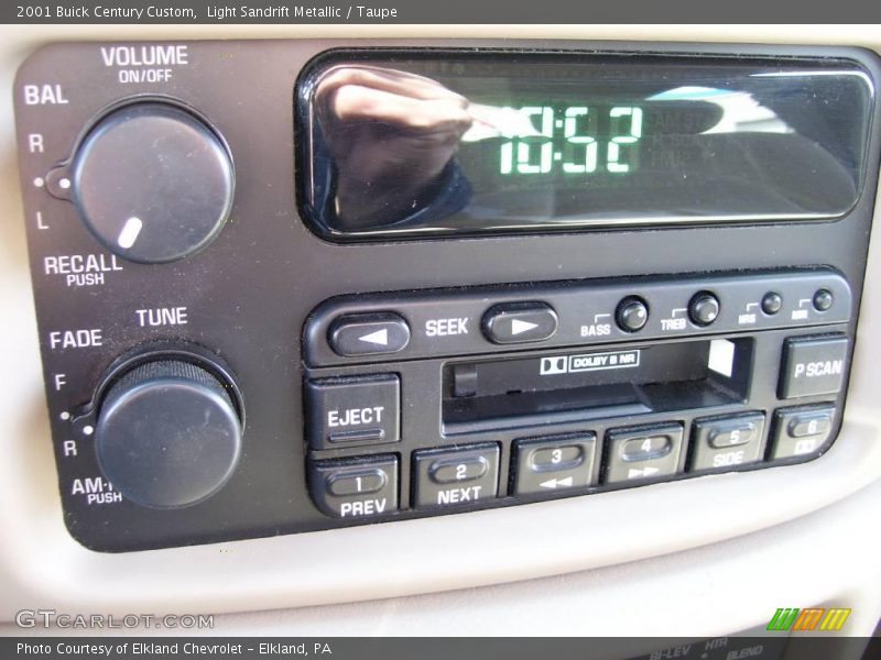 Light Sandrift Metallic / Taupe 2001 Buick Century Custom