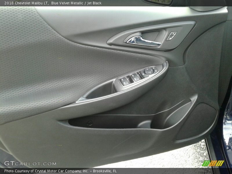 Blue Velvet Metallic / Jet Black 2018 Chevrolet Malibu LT