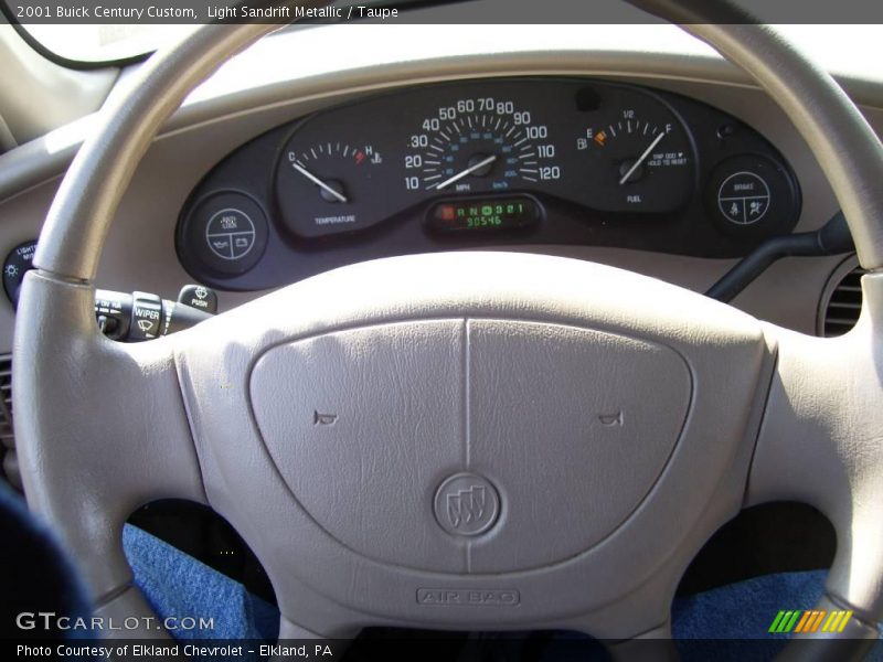 Light Sandrift Metallic / Taupe 2001 Buick Century Custom