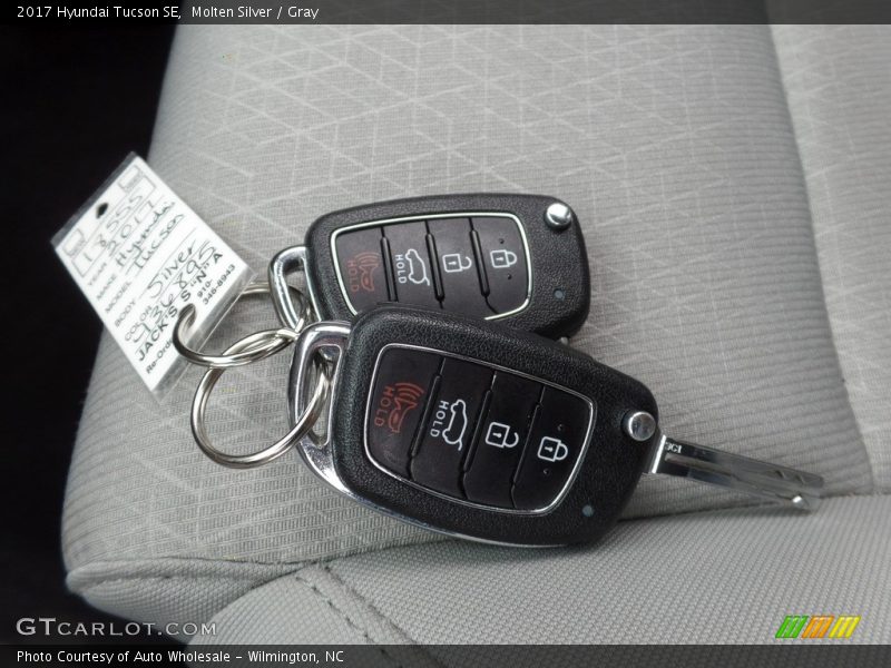 Molten Silver / Gray 2017 Hyundai Tucson SE