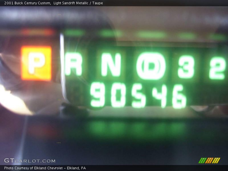 Light Sandrift Metallic / Taupe 2001 Buick Century Custom