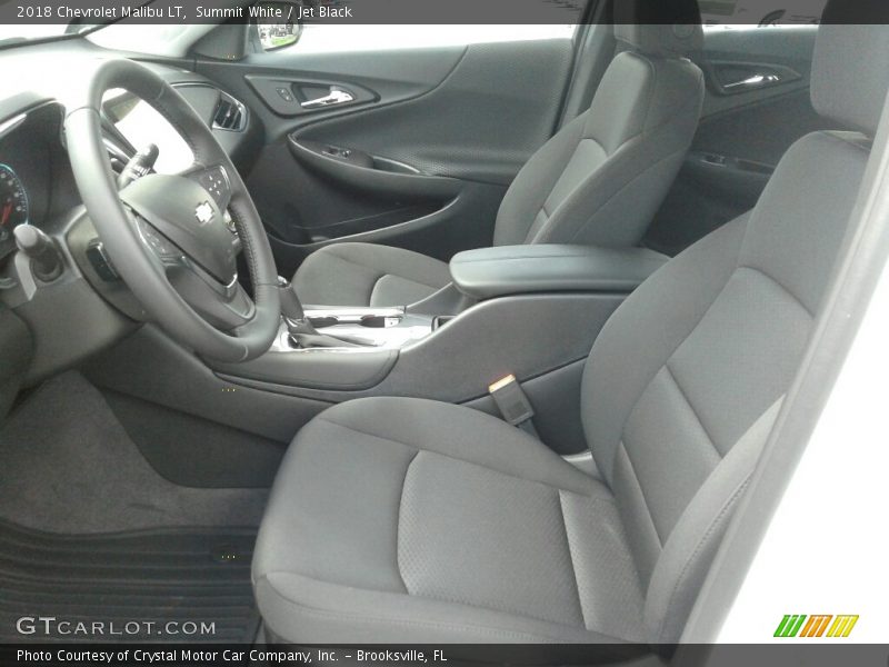 Summit White / Jet Black 2018 Chevrolet Malibu LT