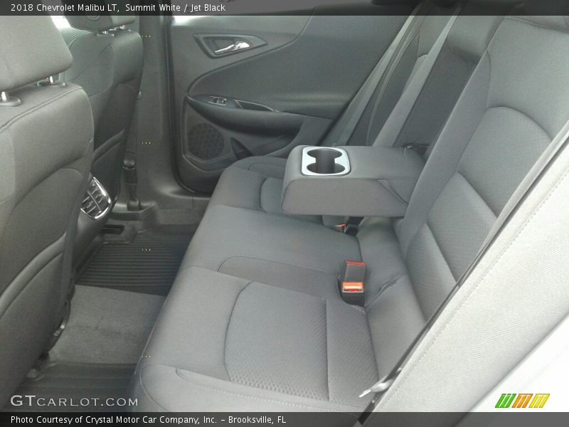 Summit White / Jet Black 2018 Chevrolet Malibu LT