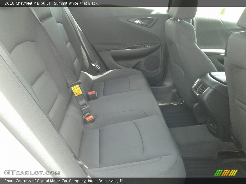 Summit White / Jet Black 2018 Chevrolet Malibu LT