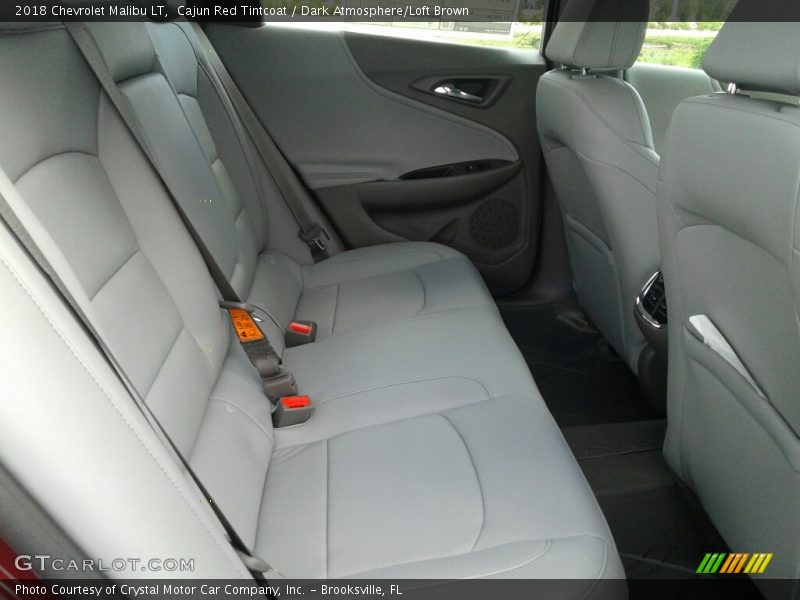 Cajun Red Tintcoat / Dark Atmosphere/Loft Brown 2018 Chevrolet Malibu LT