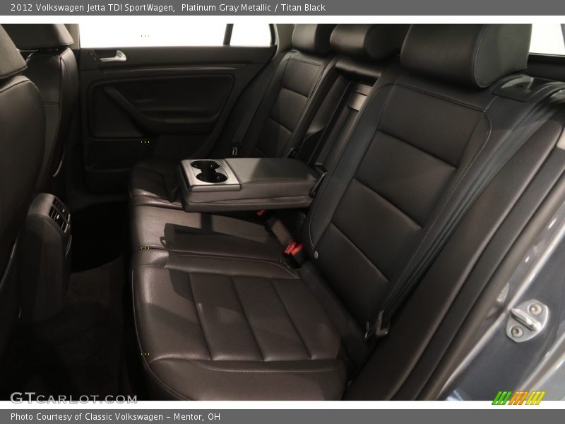 Platinum Gray Metallic / Titan Black 2012 Volkswagen Jetta TDI SportWagen