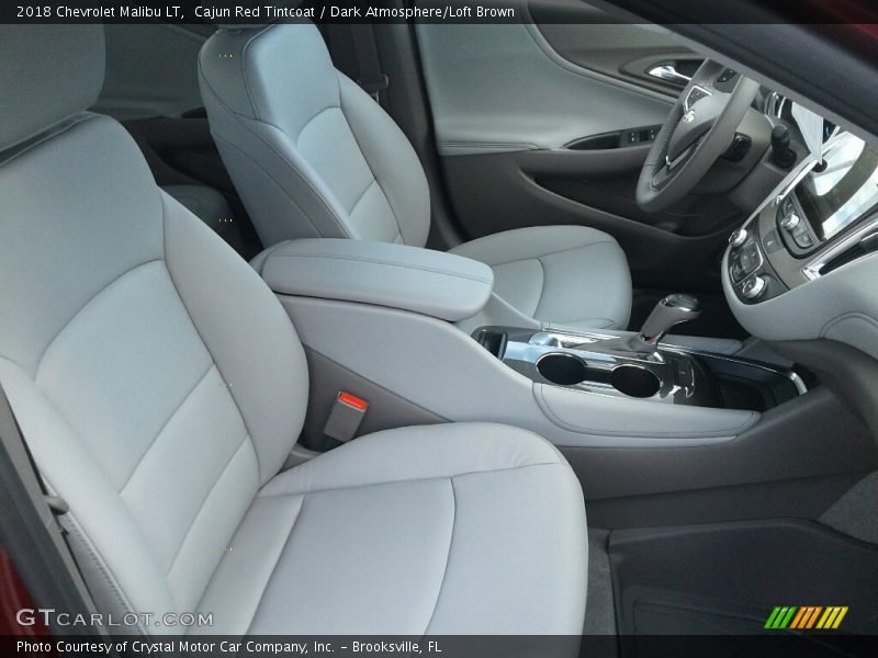 Cajun Red Tintcoat / Dark Atmosphere/Loft Brown 2018 Chevrolet Malibu LT