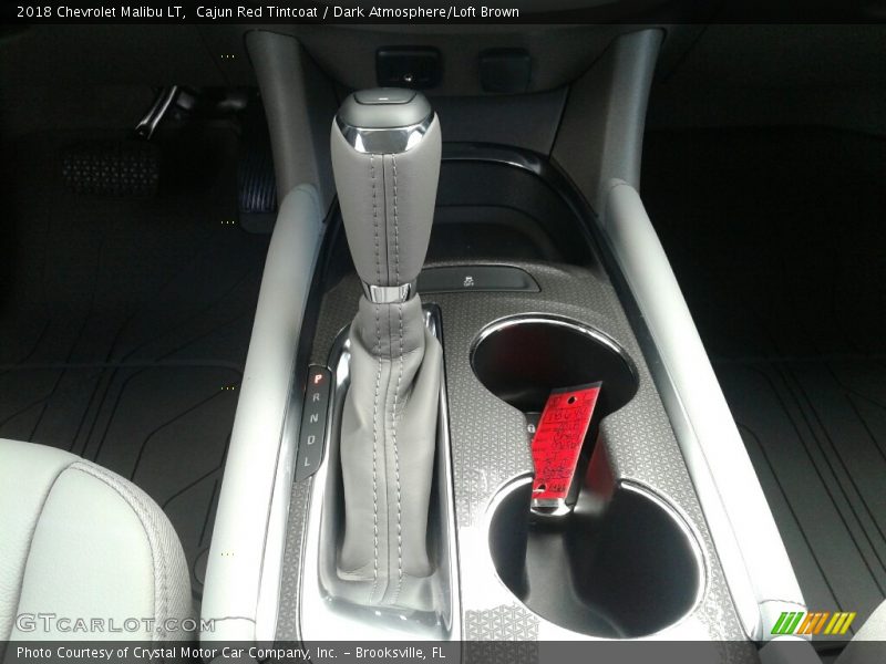 Cajun Red Tintcoat / Dark Atmosphere/Loft Brown 2018 Chevrolet Malibu LT