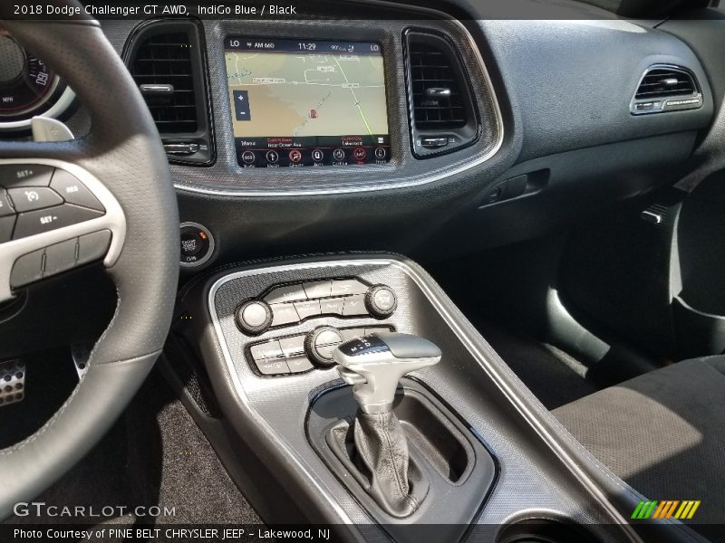 IndiGo Blue / Black 2018 Dodge Challenger GT AWD
