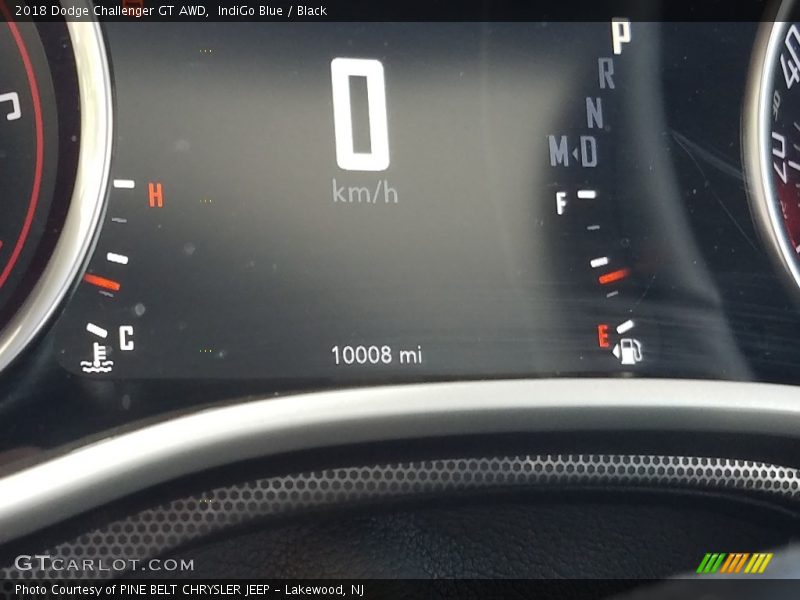 IndiGo Blue / Black 2018 Dodge Challenger GT AWD
