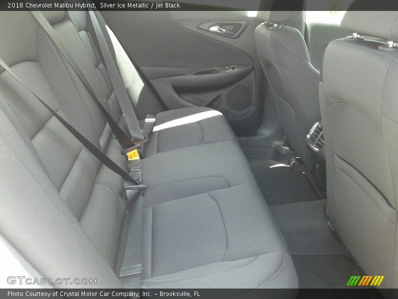 Silver Ice Metallic / Jet Black 2018 Chevrolet Malibu Hybrid