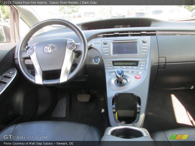 Classic Silver Metallic / Dark Gray 2013 Toyota Prius Five Hybrid