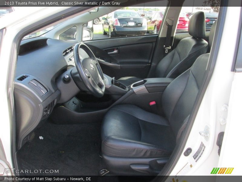 Classic Silver Metallic / Dark Gray 2013 Toyota Prius Five Hybrid