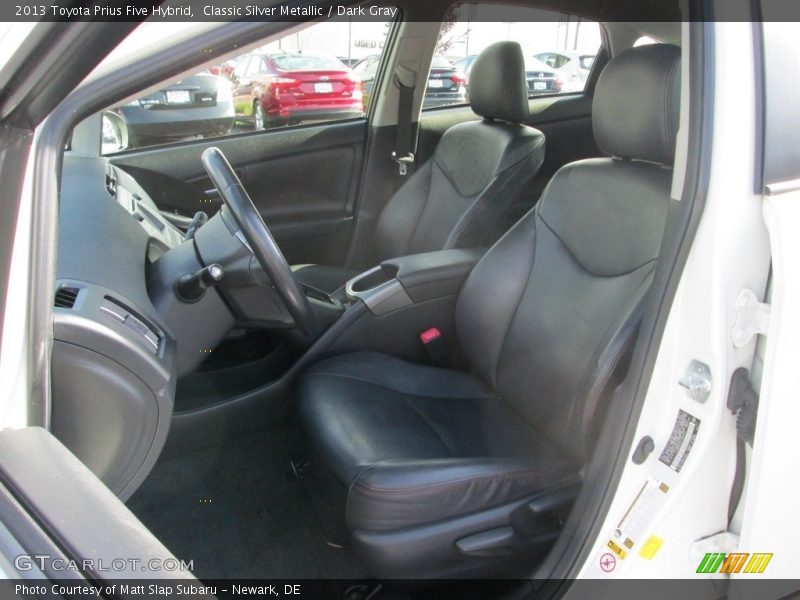 Classic Silver Metallic / Dark Gray 2013 Toyota Prius Five Hybrid
