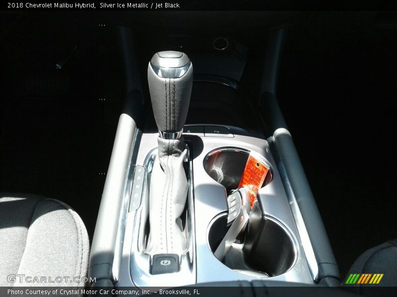 Silver Ice Metallic / Jet Black 2018 Chevrolet Malibu Hybrid