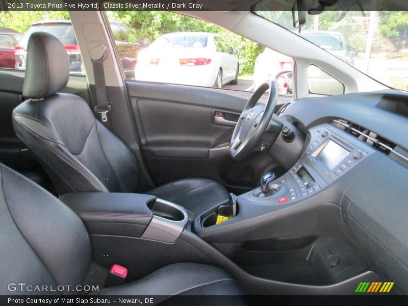 Classic Silver Metallic / Dark Gray 2013 Toyota Prius Five Hybrid